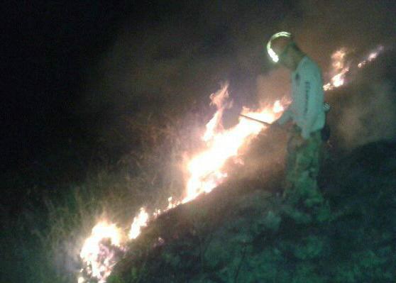 Dañadas 50 hectáreas en Zacapoaxtla por 12 incendios forestales