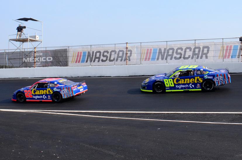 García Jr. y Tovar arrancaron actividad en NASCAR México Chihuahua