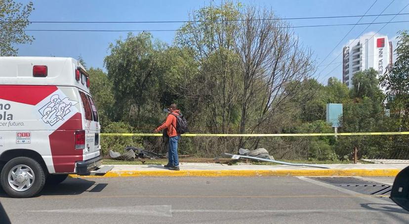 Aparatoso accidente en el bulevar Atlixco