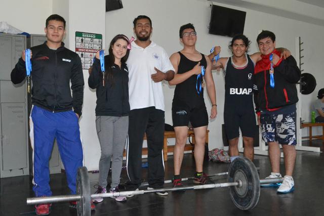 Se prepara halterofilia de la BUAP para Universiada Nacional