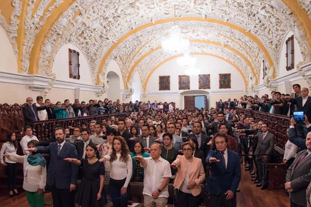 Toma protesta nuevo Consejo Universitario de la BUAP