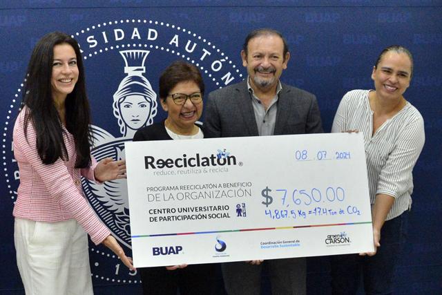 Entrega Lilia Cedillo apoyo para el programa de Escuelas Comunitarias del CUPS