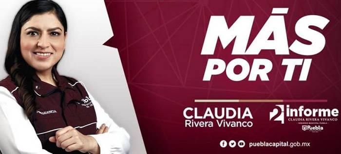 VIDEO Claudia Rivera Vivanco rinde su segundo informe de labores 