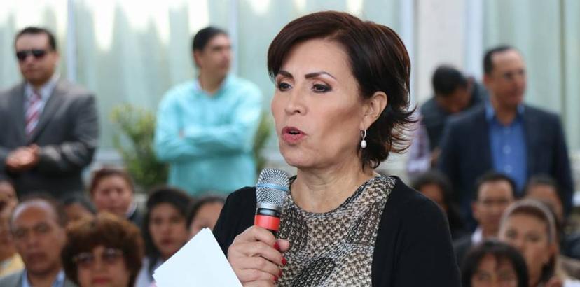 Le niegan suspensión definitiva a Rosario Robles