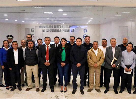 Manuel Alonso se reúne con secretarios de seguridad de municipios