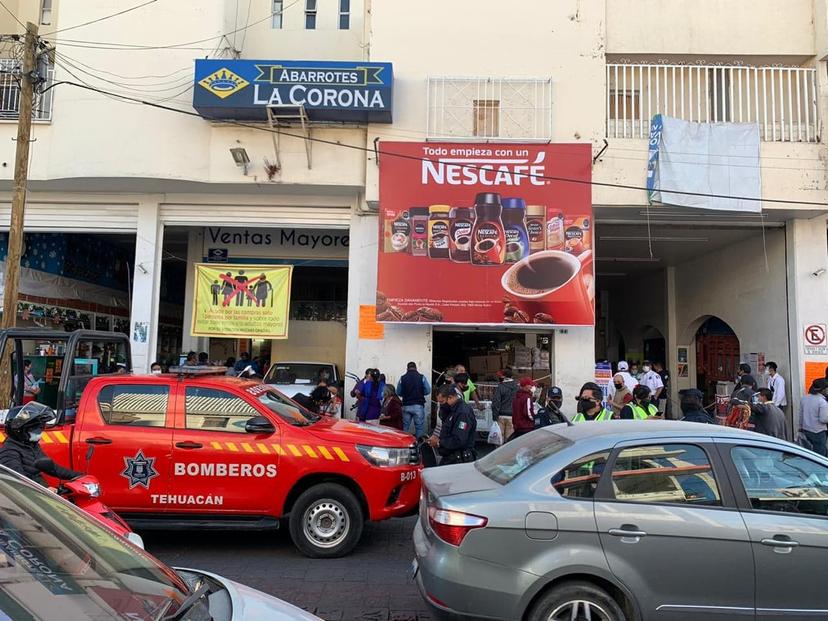 Clausuran Abarrotes La Corona en Tehuacán por no cumplir protocolos sanitarios  