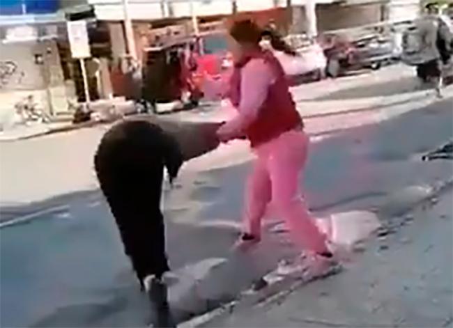 VIDEO Pelea en mercado entre abuelita y señora se viraliza