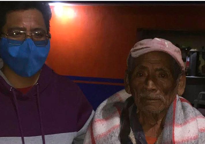 Por varias horas abuelito de Guerrero estuvo perdido en Atlixco