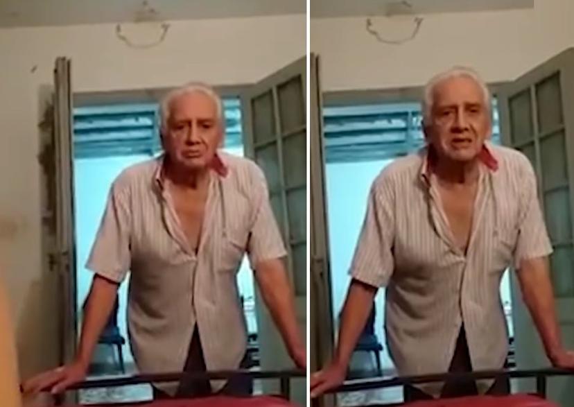 VIDEO Adolescente graba a su abuelo cuando la acosa sexualmente