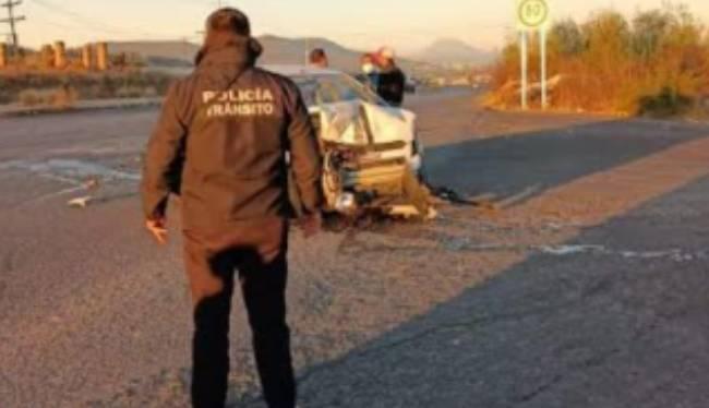 Un lesionado, tras accidente en San Agustín Tlaxco en Acajete