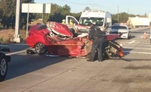 Un lesionado deja aparatoso accidente en la Puebla-Orizaba