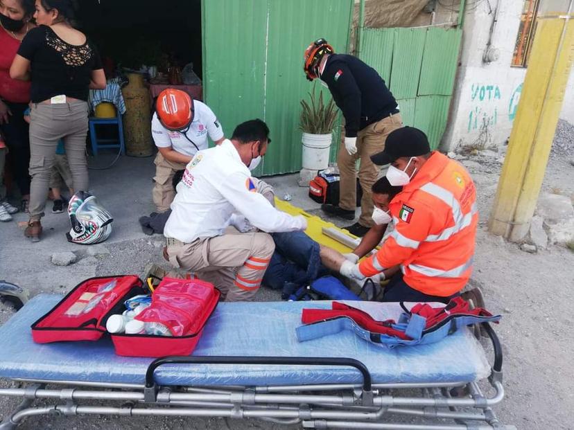 Cuatro lesionados deja accidente en la Tecamachalco-Tlaixpan