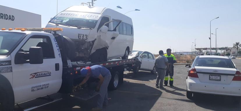 Hasta un bebé entre los lesionados por choque en Atlixco