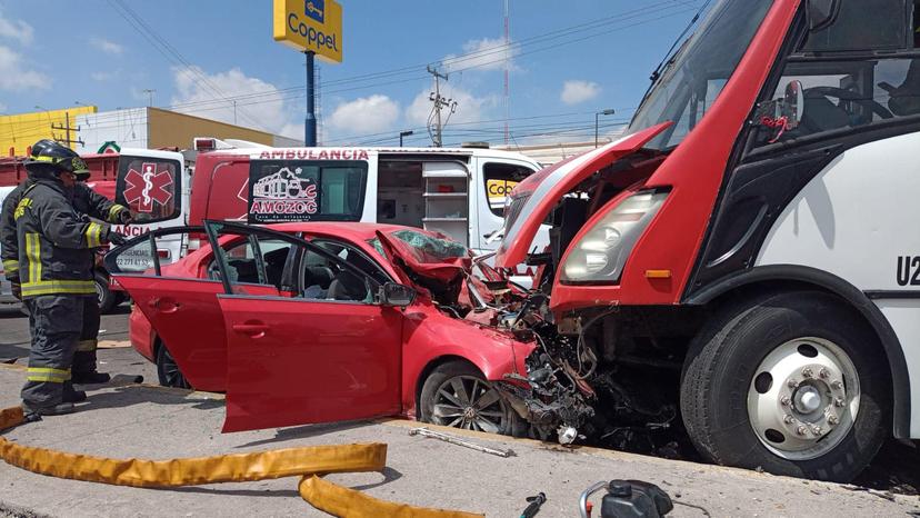 VIDEO Así fue el accidente que cobró la vida de dos personas en Amozoc