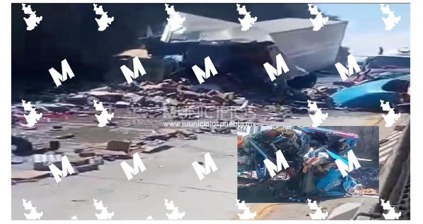 Se registra grave accidente en el Arco Norte con sentido a Texmelucan