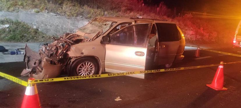 Accidente en la Caucnopalan-Oaxaca deja un muerto y tres personas heridas 