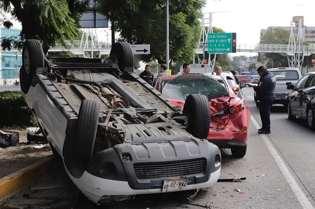 Van más de 40 accidentes viales en la ciudad en el primer trimestre