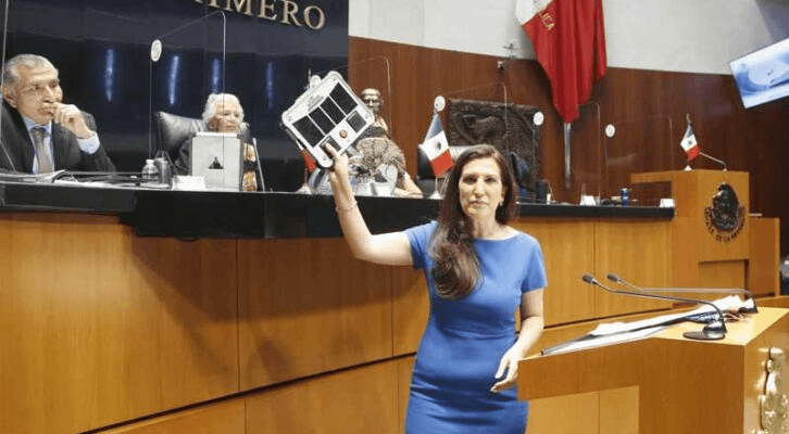 Kenia López senadora del PAN  exigió a Comisión de los Derechos Humanos investigación