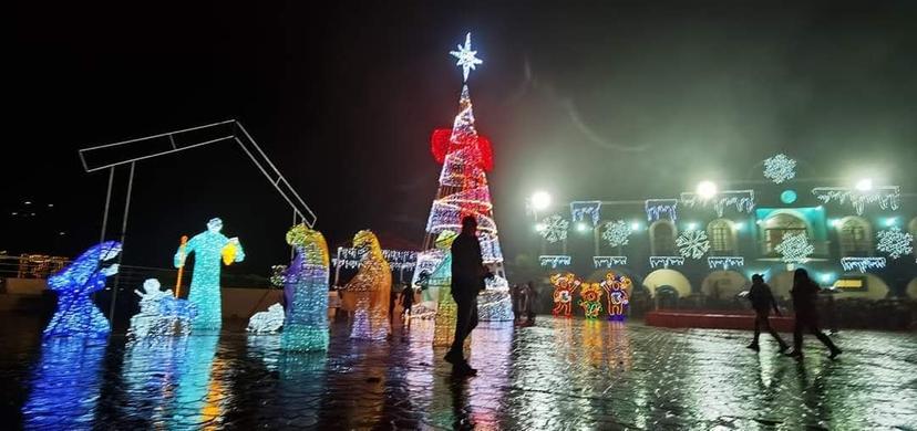 Adornos navideños de Tehuacán, poco creativos: ciudadanos