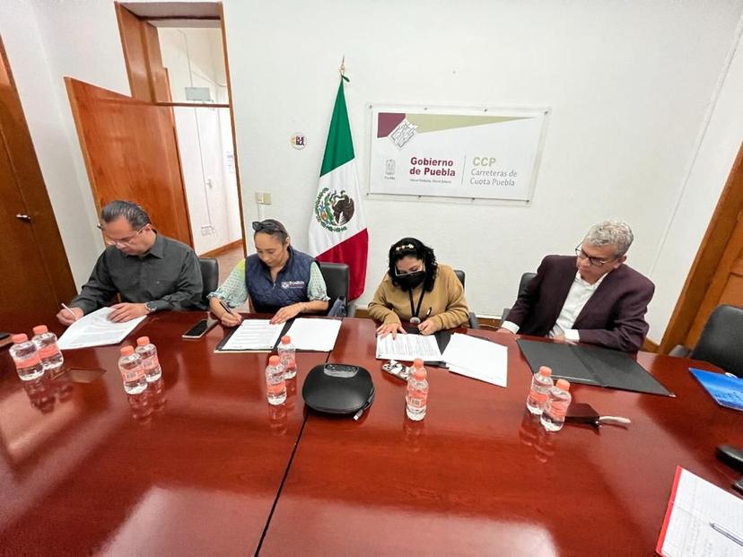 Ayuntamiento de Puebla y Carreteras de Cuota firman convenio de colaboración