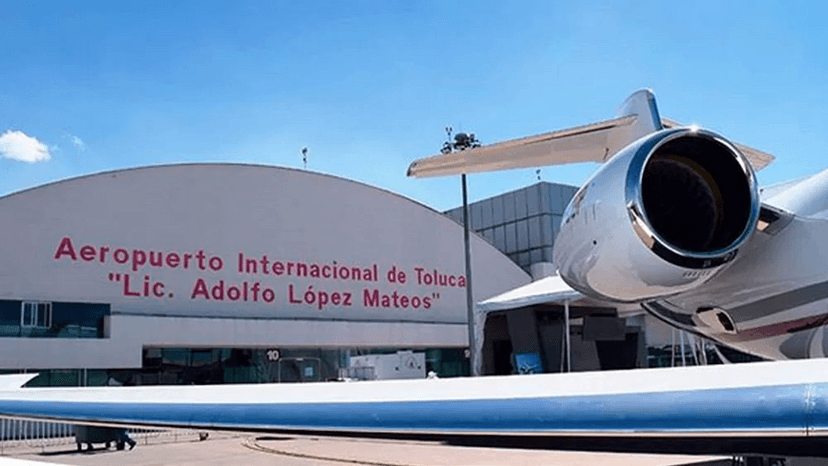 Semar tomará el control del Aeropuerto Internacional de Toluca