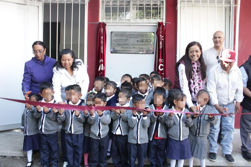 Ayala dignifica preescolar indígena en la colonia Agrícola Ocotepec