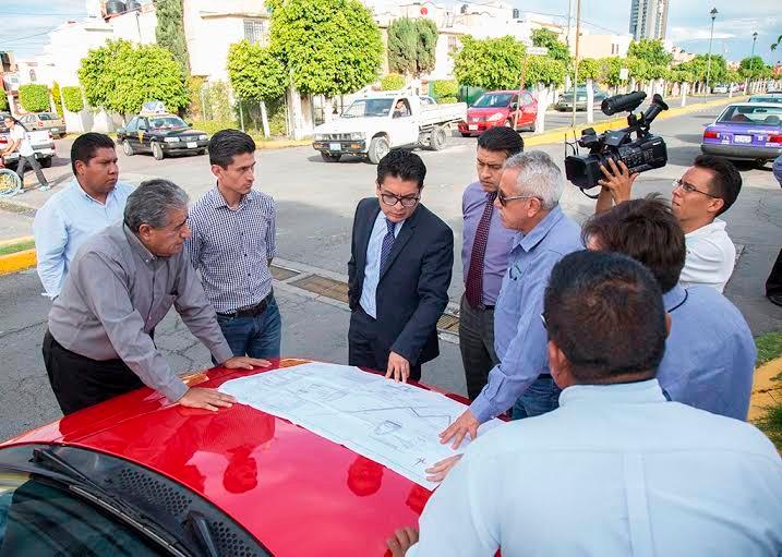 San Andrés y Agua de Puebla harán colector en Paseo del Ángel