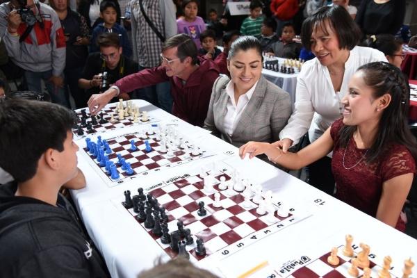 Inauguran Primer Torneo Municipal de Ajedrez