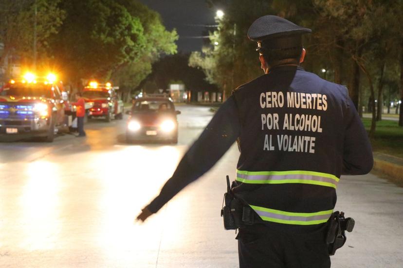 Detienen a cinco con tercer grado de alcohololemia