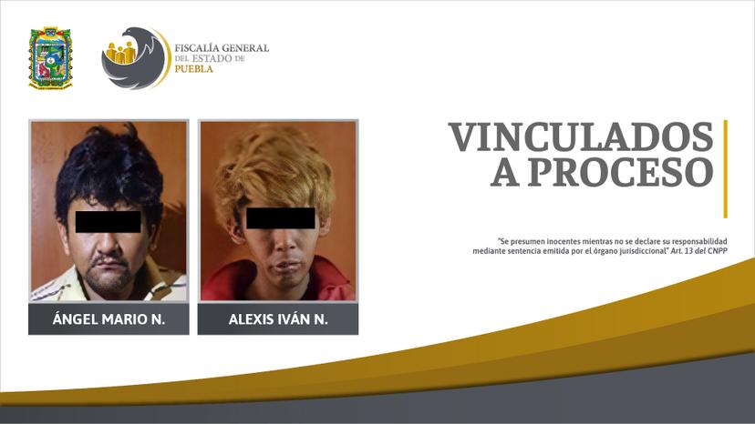 Por plagio y homicidio en San Bartolo, vinculan a proceso a Alexis y Ángel