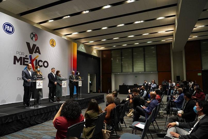 Va por México concreta alianza para ir por cuatro gubernaturas