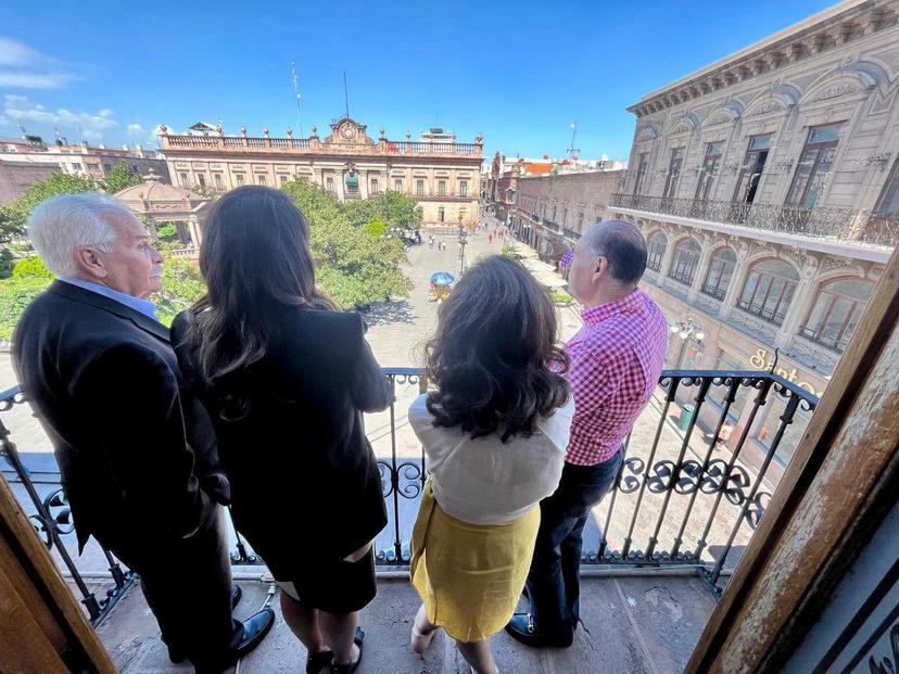 Alvarado visita SLP como presidenta de la Red de Ciudades del Aprendizaje