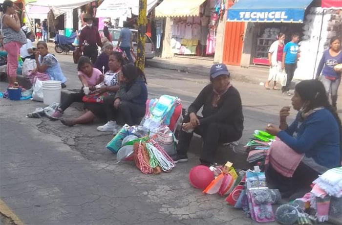 Tianguistas de Atlixco podrían tomar de manera pacífica el mercado