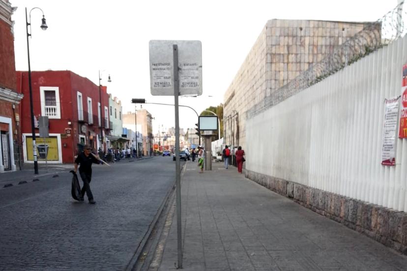 Municipio y estado liberan Centro Histórico de Puebla de ambulantaje ante pandemia