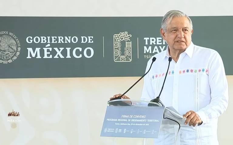 López Obrador niega afectaciones ambientales por Tren Maya