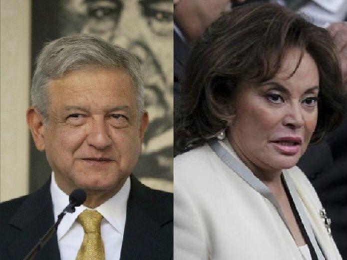 Dice Elba Esther que le hará caso a AMLO e irá por el SNTE