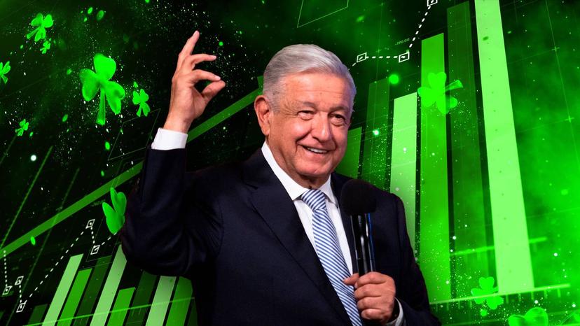 Y aún hay quien cree que AMLO no tiene suerte