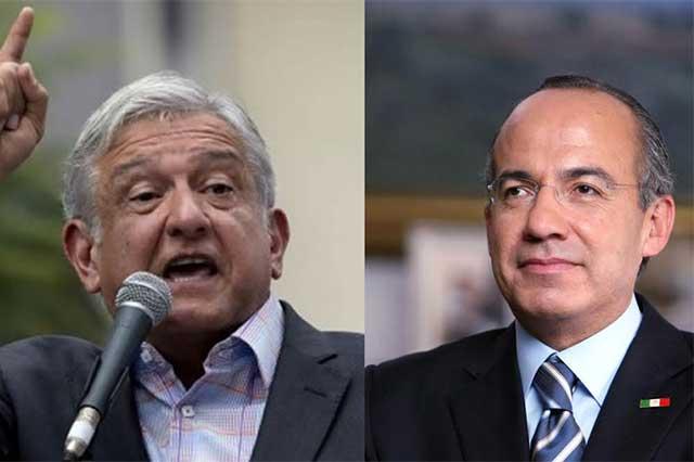 AMLO acusa a hijo de Calderón de desprestigiarlo en redes