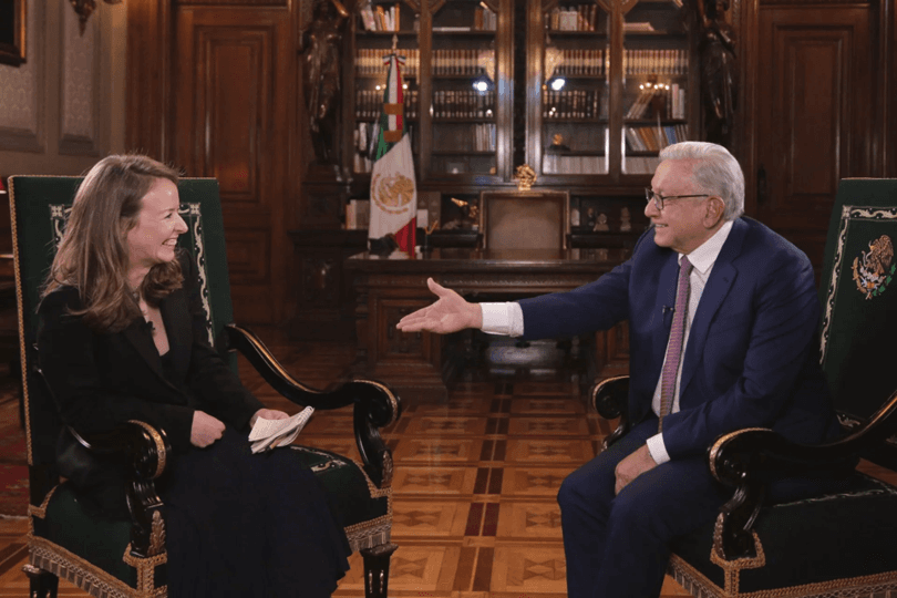 Es bajada entrevista de AMLO con periodista rusa