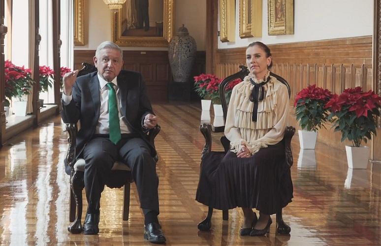 Niega AMLO que Beatriz Gutiérrez Müller busque un cargo en Puebla