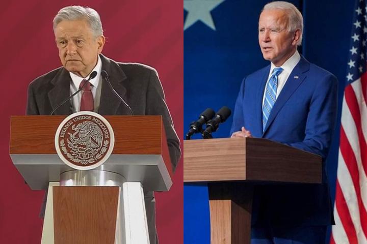 AMLO envía felicitaciones a Joe Biden por triunfo electoral