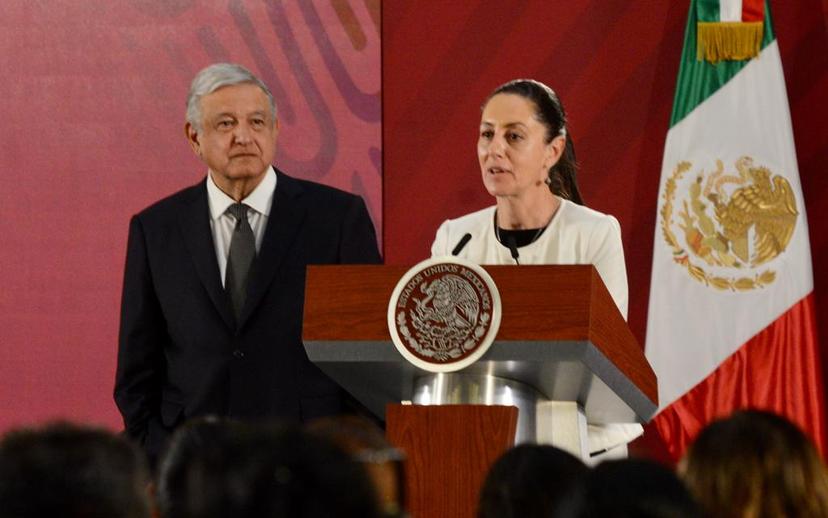 Es de primera el gobierno de Claudia Sheinbaum, dice AMLO