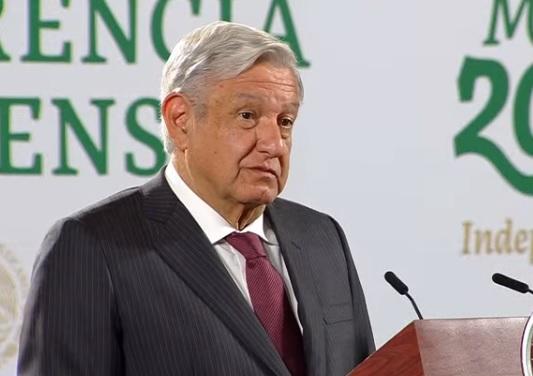 Desea Obrador a Calderón que se recupere por contagio de Covid