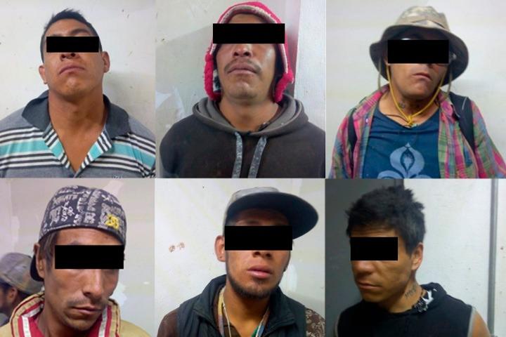 Detienen a banda que robaba transporte público en Amozoc