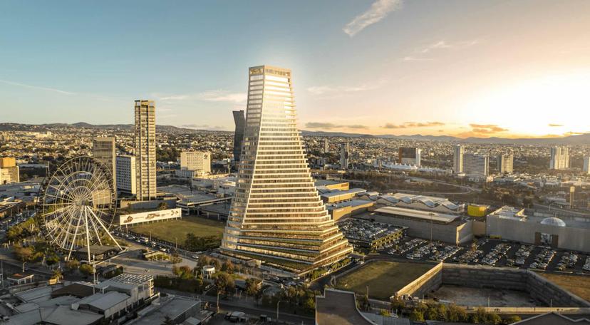 Torre Andeza, el multipremiado edificio de lujo que se construye en Puebla