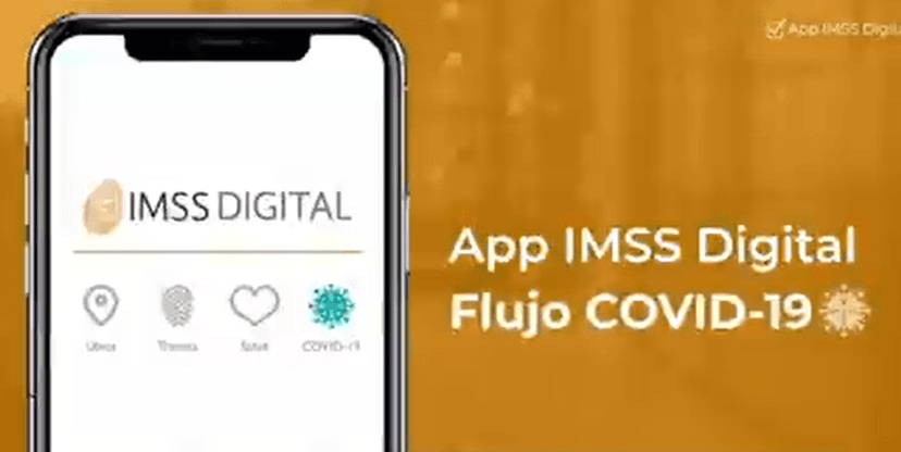 Presenta IMSS app con cuestionario y permiso por COVID-19