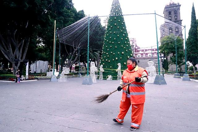 Navidad austera por recursos limitados, anuncia Eduardo Rivera