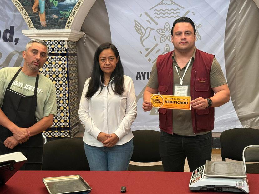 Ayala fortalece la confianza comercial en Atlixco en coordinación con Profeco