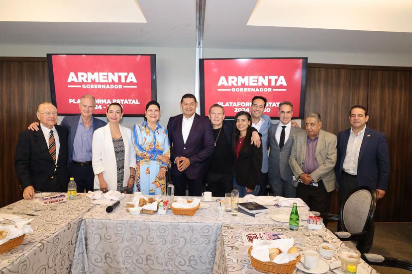 Armenta tiene encuentro de alianzas para el progreso empresarial