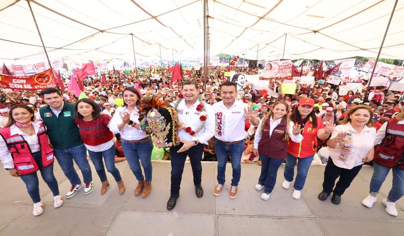 Estación turística de tren y apoyo al campo en Huejotzingo: Armenta